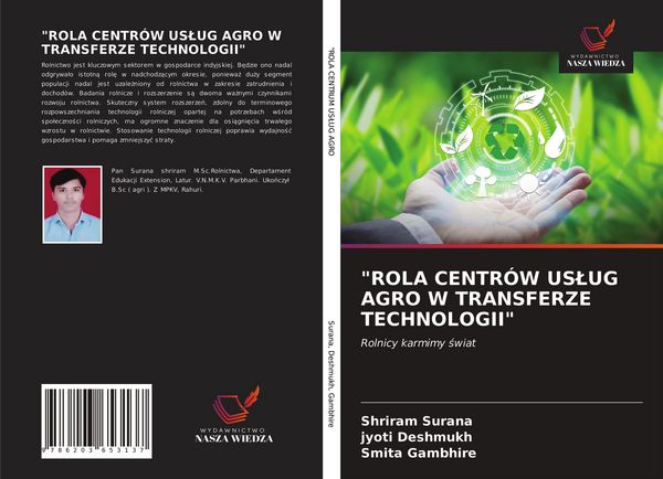 Produktbild: "rola Centr&oacute;w Us&iquest;ug Agro W Transferze Technologii"