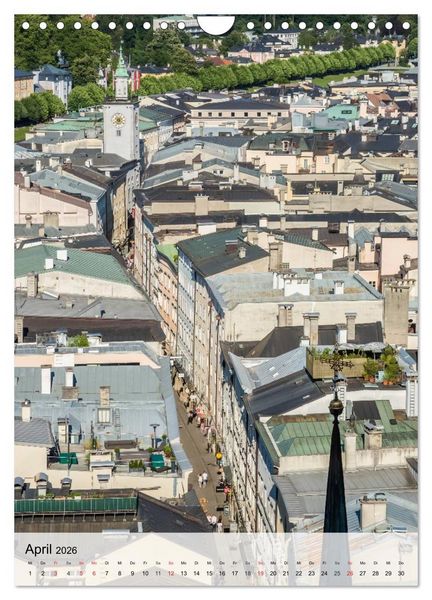 Produktbild: SALZBURG Grandiose Ausblicke (Wandkalender 2026 DIN A4 hoch), CALVENDO Monatskalender
