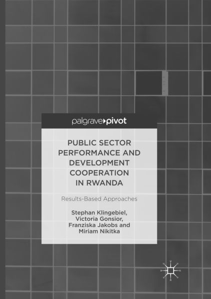 Produktbild: Public Sector Performance and Development Cooperation in Rwanda