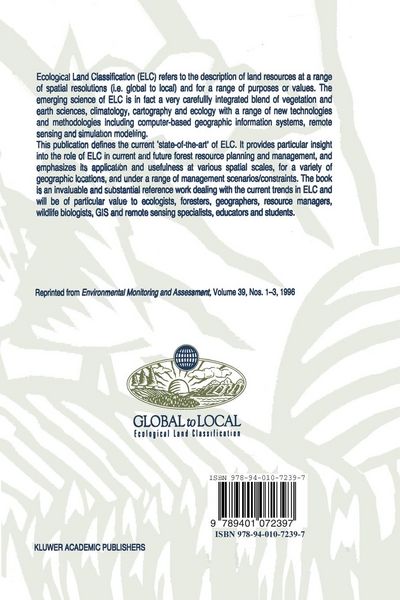 Produktbild: Global to Local: Ecological Land Classification