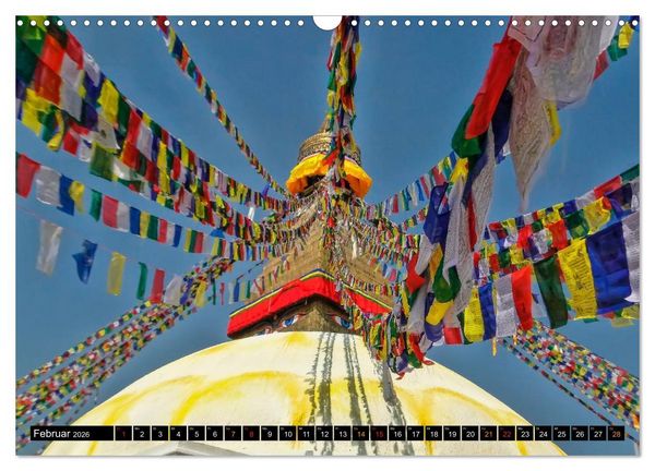 Produktbild: Nepal - das Dach der Welt (Wandkalender 2026 DIN A3 quer), CALVENDO Monatskalender