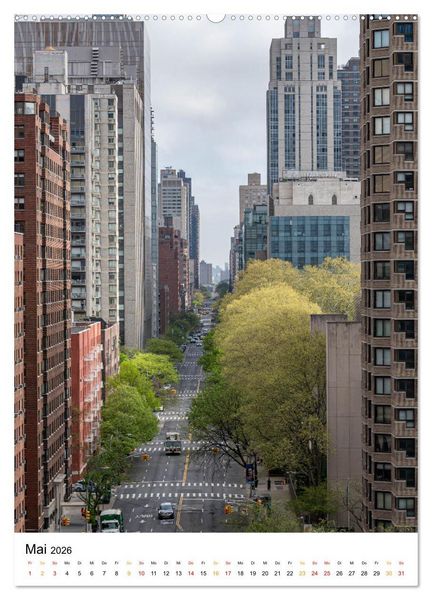 Produktbild: New York, Facetten einer Stadt (hochwertiger Premium Wandkalender 2026 DIN A2 hoch), Kunstdruck in Hochglanz