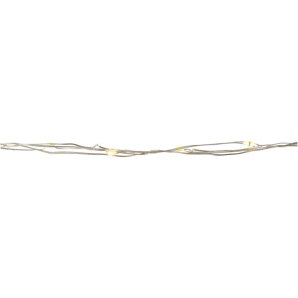 Produktbild: Creativ Company LED Lichterkette, L 3,15 m, Silber, 1 Stk
