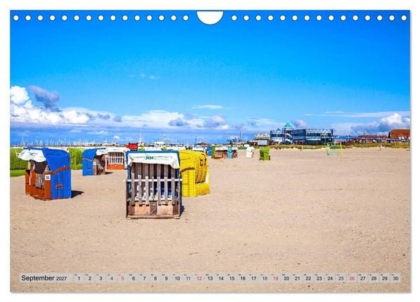Produktbild: Norden-Norddeich. Maritime Orte mit Flair (Wandkalender 2027 DIN A4 quer), CALVENDO Monatskalender