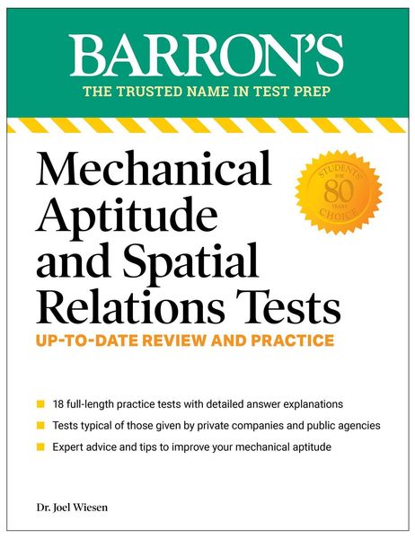 Produktbild: Mechanical Aptitude and Spatial Relations Tests, Fourth Edition