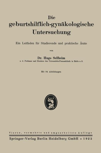 Produktbild: Die geburtshilflich-gyn&auml;kologische Untersuchung