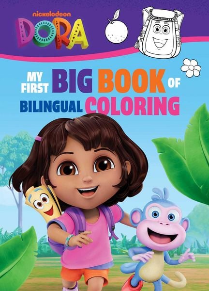 Produktbild: Dora the Explorer: My First Big Book of Bilingual Coloring (a Dora the Explorer Nickelodeon Bilingual Coloring Book for Kids)(English Spanish)