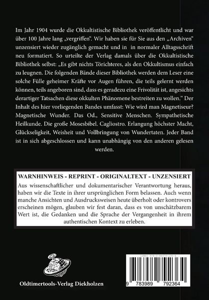Produktbild: Offenbarung der Wunder und Geheimnisse aller Zeiten Bd. VI. Auf Grund alter &Uuml;berlieferungen und der neuesten Forschungen