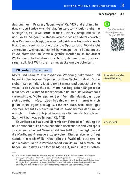 Brandt, M: Blackbird - Textanalyse und Interpretation