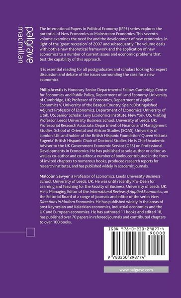 Produktbild: New Economics as Mainstream Economics
