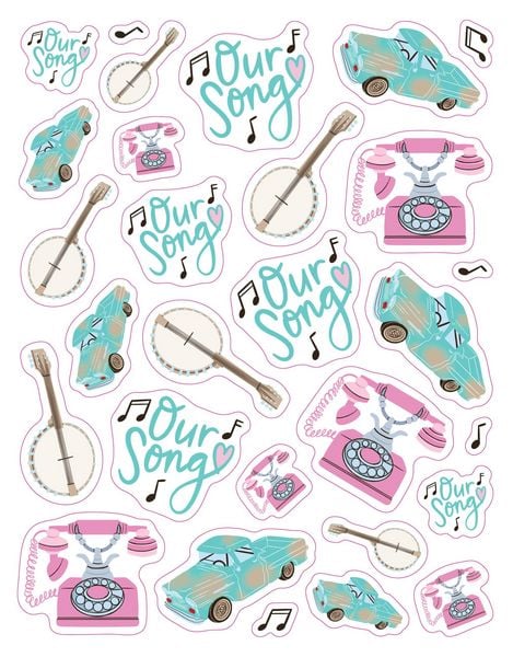 Produktbild: Unofficial Taylor Swift Eras (the Sticker Version)