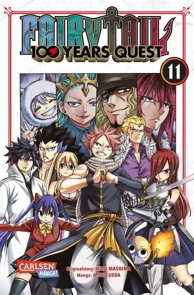 Fairy Tail – 100 Years Quest 11, Taschenbuch von Hiro Mashima,Atsuo Ueda, Carlsen, 978-3-551-77190-2
