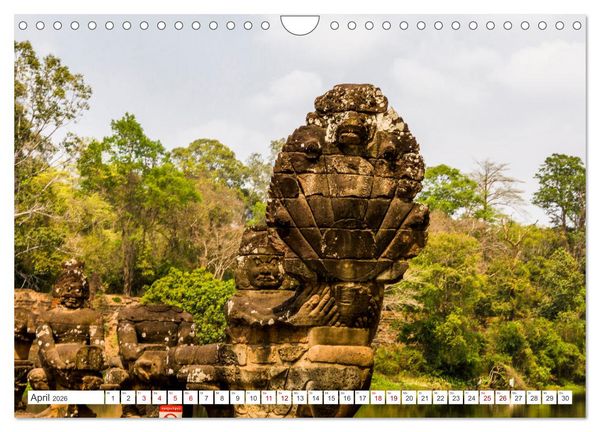 Produktbild: Siem Reap Stadt der Tempel Kambodscha (Wandkalender 2026 DIN A4 quer), CALVENDO Monatskalender