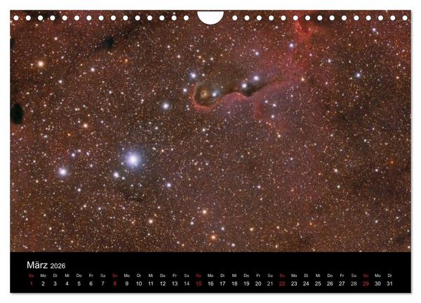 Produktbild: Universum - Eine Reise zu den Sternen (Wandkalender 2026 DIN A4 quer), CALVENDO Monatskalender