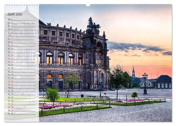 Produktbild: Wundersch&ouml;nes Dresden (hochwertiger Premium Wandkalender 2026 DIN A2 quer), Kunstdruck in Hochglanz