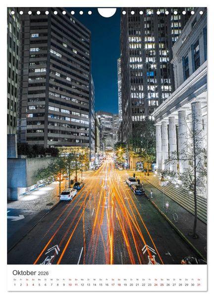 Produktbild: San Francisco - Eine Reise nach Kalifornien. (Wandkalender 2026 DIN A4 hoch), CALVENDO Monatskalender