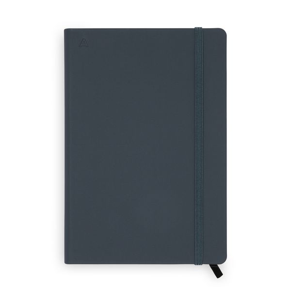 Produktbild: Notizbuch A5 Hardcover Cool Coal Blanko, 240 Seiten