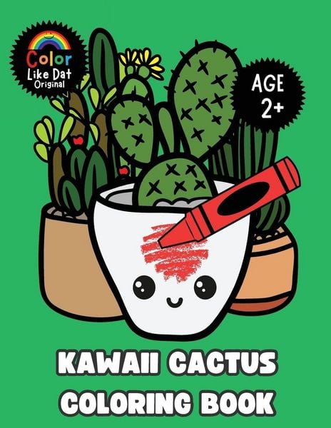 Produktbild: Kawaii Cactus Coloring Book