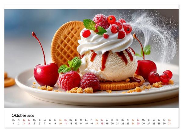 Produktbild: EIS dich gl&uuml;cklich (Wandkalender 2026 DIN A4 quer), CALVENDO Monatskalender