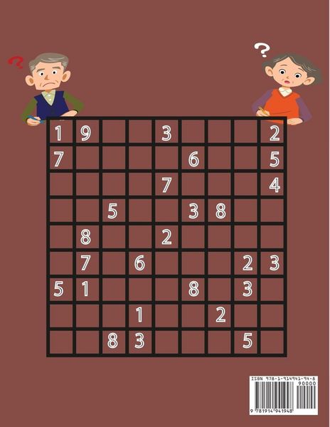Produktbild: Large Print Easy Sudoku Puzzle Book for Seniors
