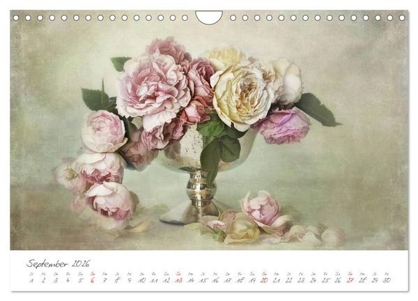 Produktbild: Bl&uuml;ten Poesie (Wandkalender 2026 DIN A4 quer), CALVENDO Monatskalender