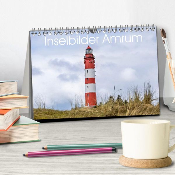 Produktbild: Inselbilder Amrum (Tischkalender 2026 DIN A5 quer), CALVENDO Monatskalender