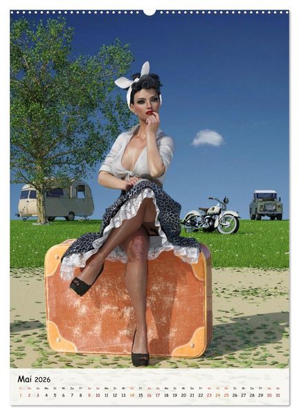 Produktbild: Bunny Shooting (Wandkalender 2026 DIN A2 hoch), CALVENDO Monatskalender