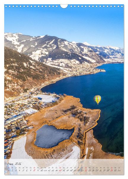 Produktbild: Rund um Zell am See (Wandkalender 2026 DIN A3 hoch), CALVENDO Monatskalender