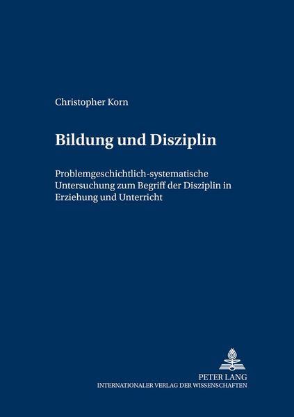 Produktbild: Bildung und Disziplin