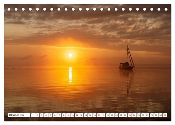 Produktbild: Mystische Momente in Mecklenburg-Vorpommern (Tischkalender 2027 DIN A5 quer), CALVENDO Monatskalender