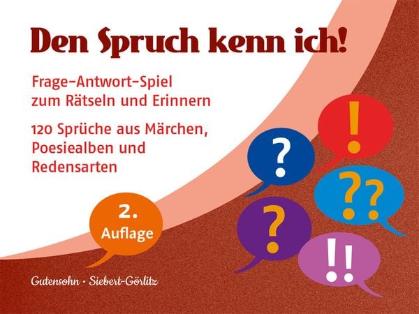 Produktbild: Den Spruch kenn ich! (Kartenspiel)
