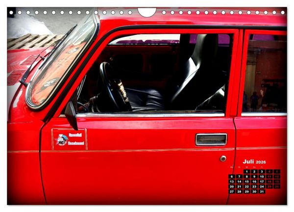 Produktbild: LADA-2107 - Die Auto-Ikone der UdSSR (Wandkalender 2026 DIN A4 quer), CALVENDO Monatskalender
