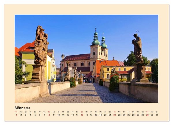 Produktbild: Grafschaft Glatz - Entdeckungen im Glatzer Kessel (hochwertiger Premium Wandkalender 2026 DIN A2 quer), Kunstdruck in Hochglanz