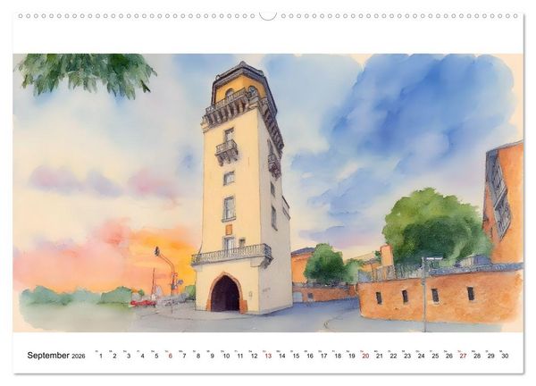 Produktbild: DOCUMENTA-Stadt Kassel (Wandkalender 2026 DIN A2 quer), CALVENDO Monatskalender