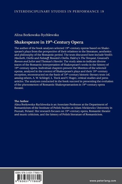 Produktbild: Shakespeare in 19th-Century Opera