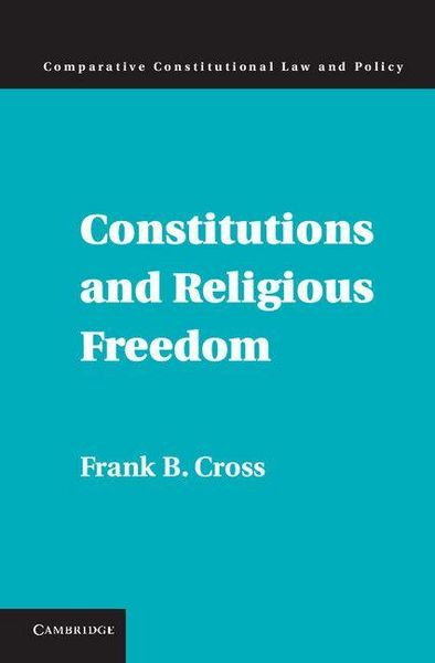 Produktbild: Constitutions and Religious Freedom