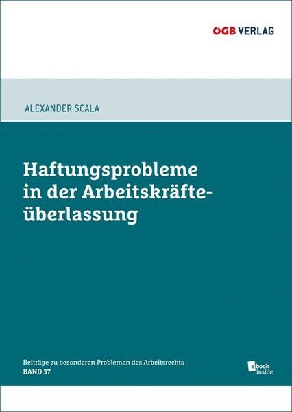 Produktbild: Haftungsprobleme bei der Arbeitskr&auml;fte&uuml;berlassung