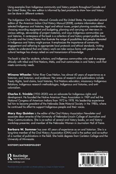 Produktbild: Indigenous Oral History Manual