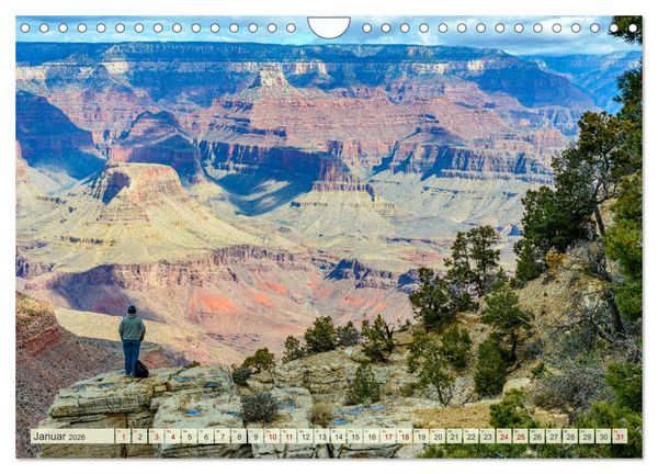 Produktbild: Unterwegs in ARIZONA (Wandkalender 2026 DIN A4 quer), CALVENDO Monatskalender