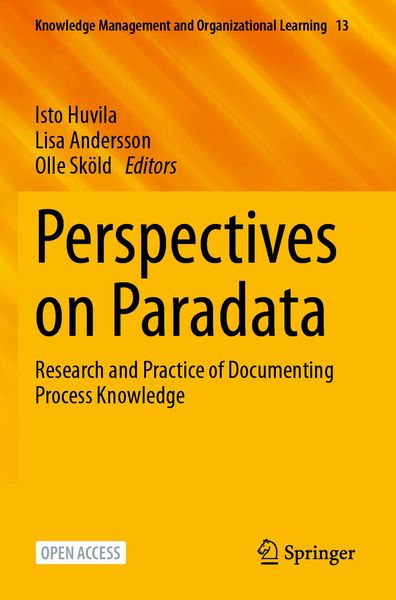 Produktbild: Perspectives on Paradata