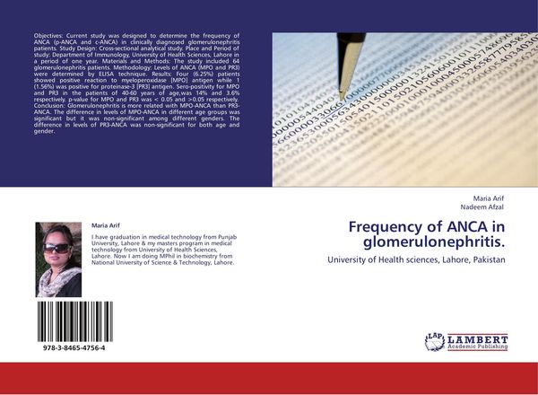 Produktbild: Frequency of ANCA in glomerulonephritis.