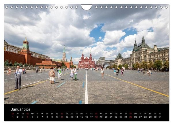 Produktbild: Moskau 2026 (Wandkalender 2026 DIN A4 quer), CALVENDO Monatskalender