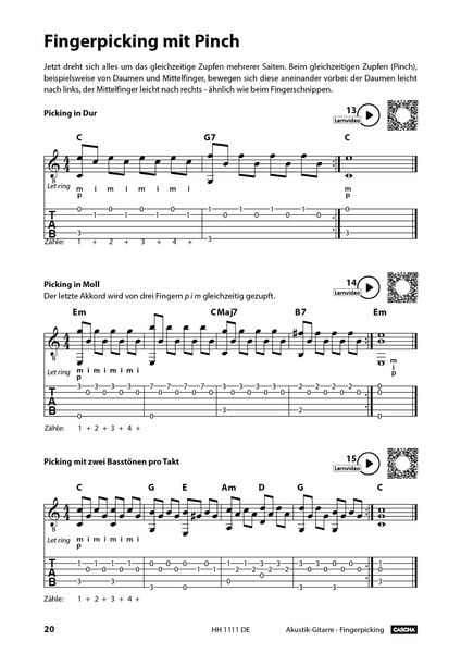 Produktbild: Akustik-Gitarre Fingerpicking - Schnell und einfach lernen