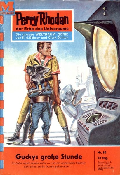 Produktbild: Perry Rhodan 89: Guckys gro&szlig;e Stunde