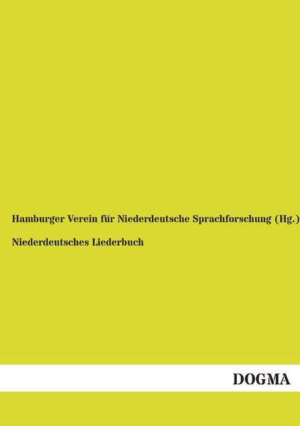 Produktbild: Niederdeutsches Liederbuch