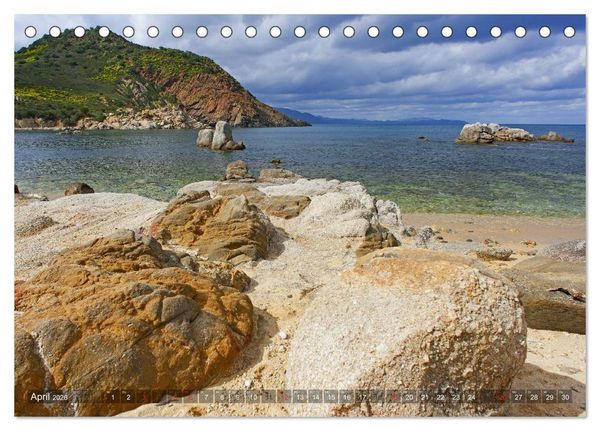 Produktbild: Sardinien Sardigna Sardegna Sardenya 2026 (Tischkalender 2026 DIN A5 quer), CALVENDO Monatskalender