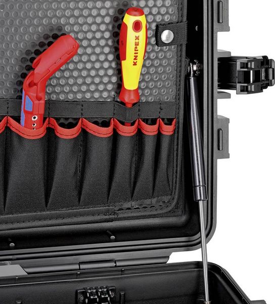 Produktbild: Knipex Robust 45 00 21 37 LE Elektriker Werkzeugkoffer unbest&uuml;ckt