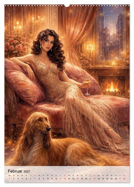 Produktbild: Glanz der Goldenen Zwanziger (hochwertiger Premium Wandkalender 2027 DIN A2 hoch), Kunstdruck in Hochglanz