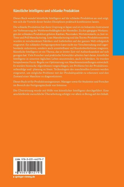 Produktbild: K&uuml;nstliche Intelligenz und schlanke Produktion