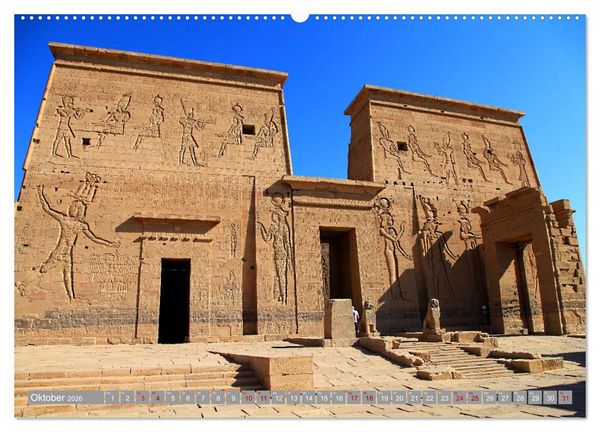 Produktbild: Unterwegs in &Auml;gypten - &uuml;ber Kairo nach Assuan (Wandkalender 2026 DIN A2 quer), CALVENDO Monatskalender
